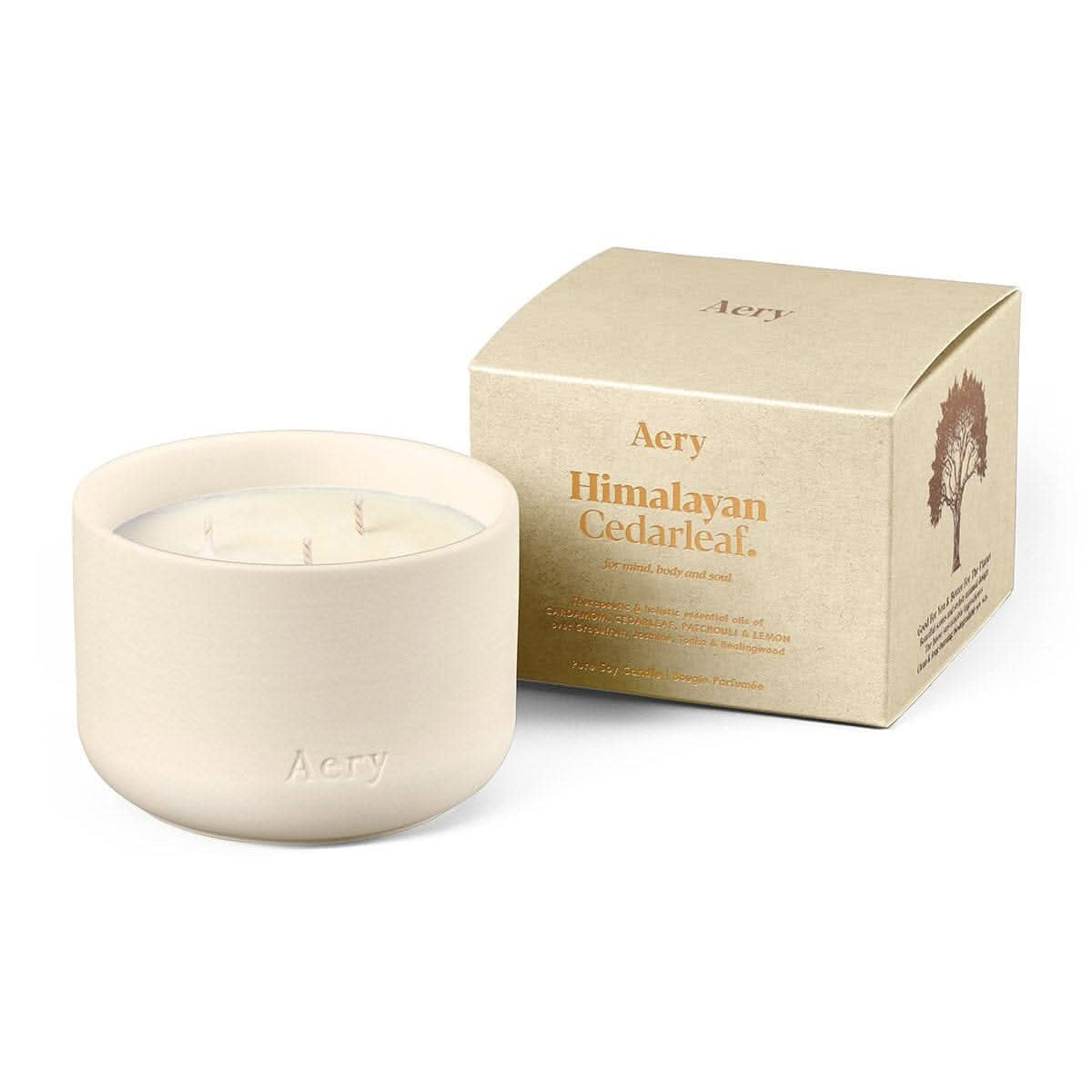 Triple Wick Himalayan Leaf Candle