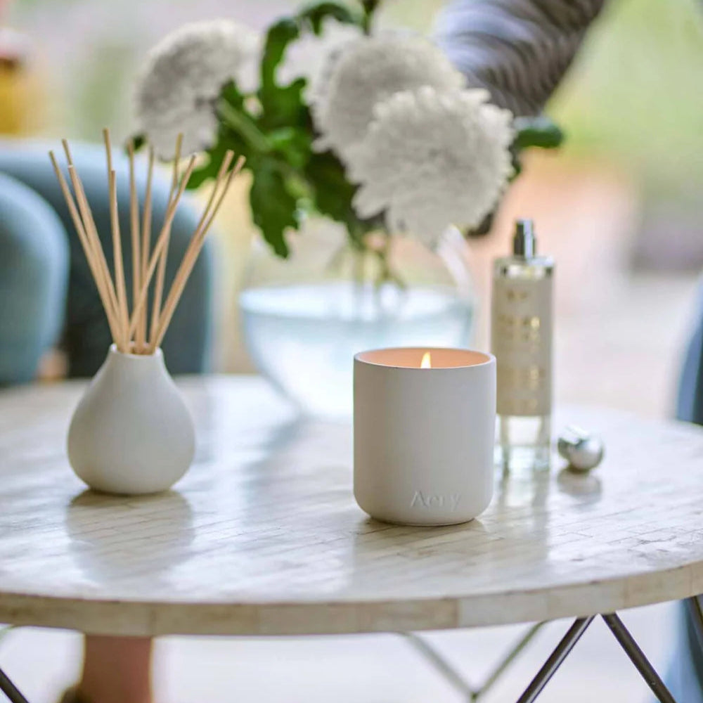 Nordic Cedar Clay Pot Candle