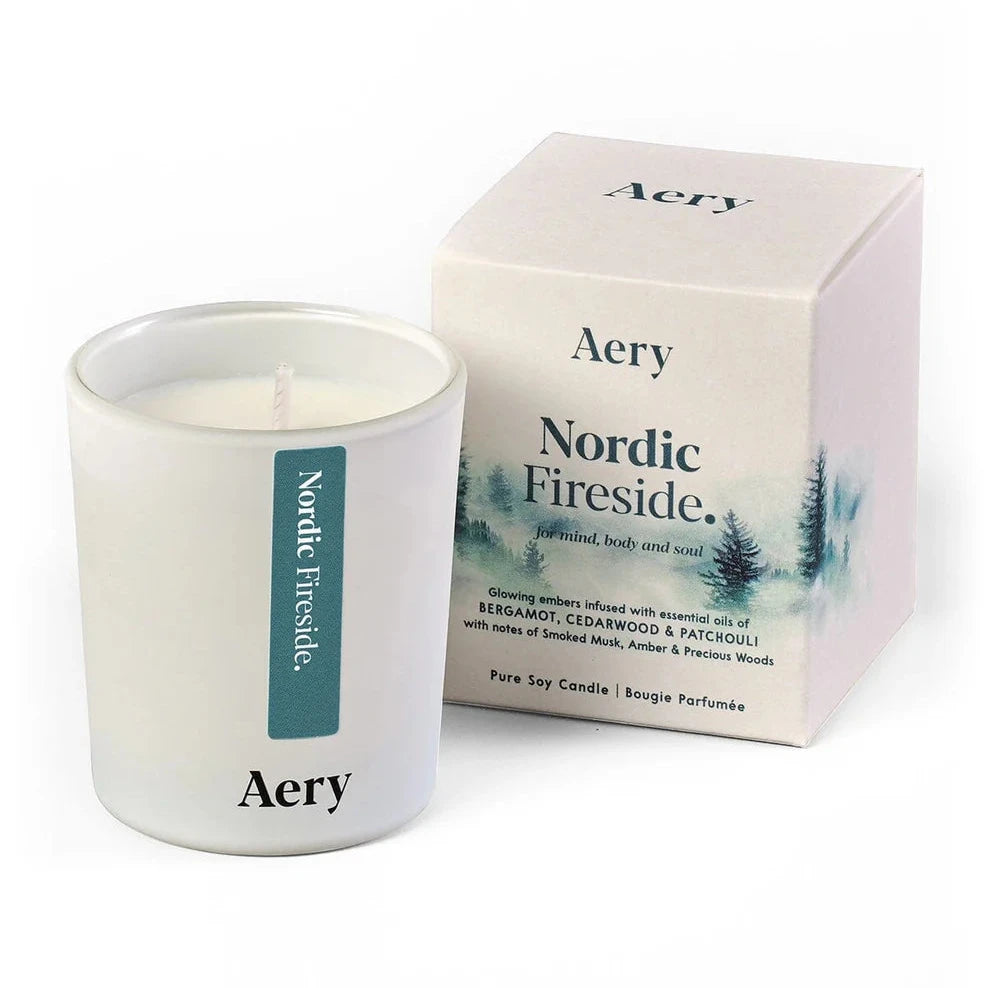 Nordic Fireside Votive Candle