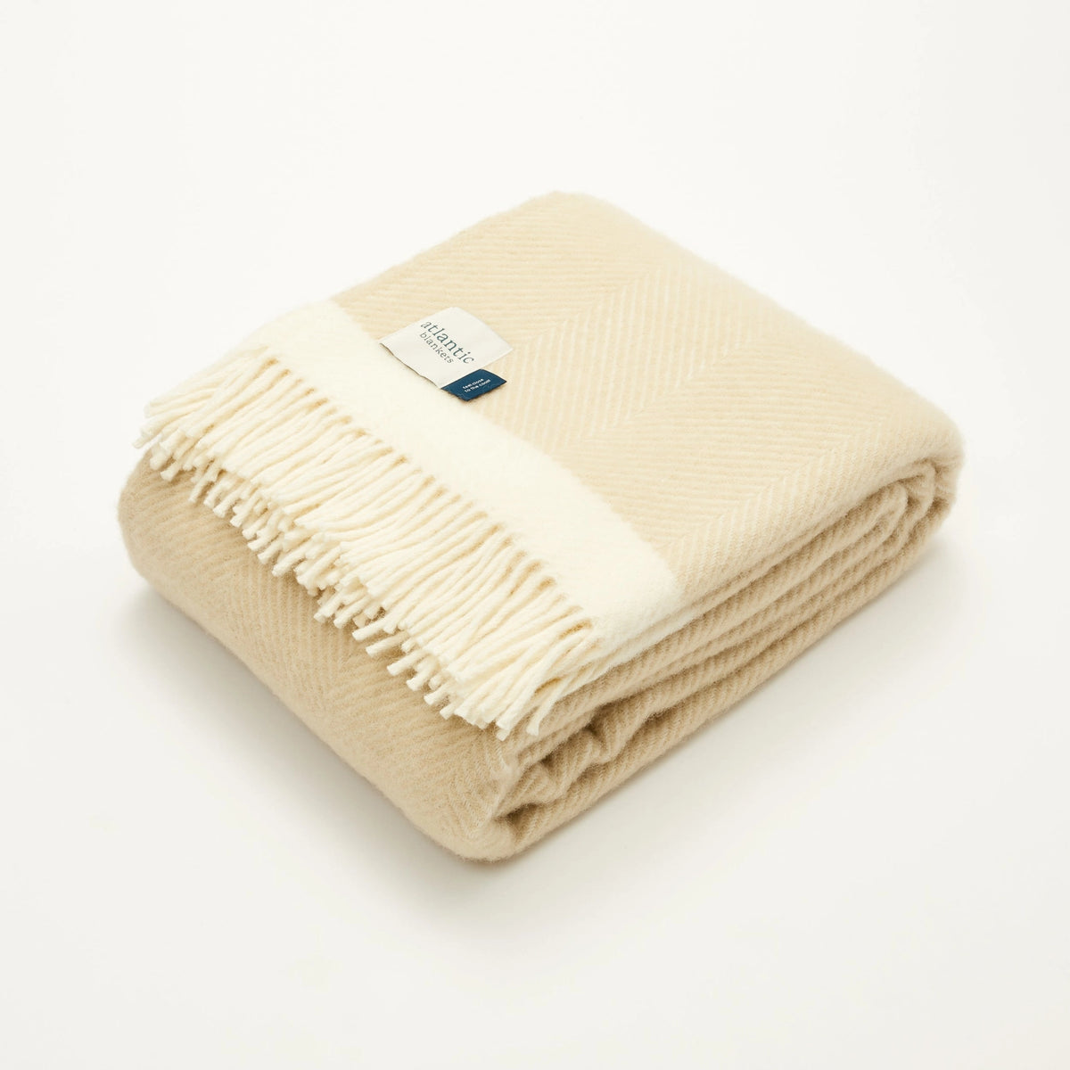 Sand Dune Herringbone Blanket