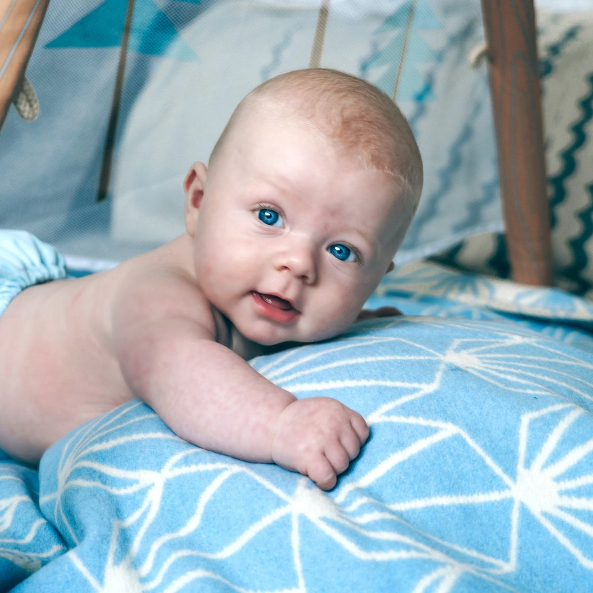 Geometric Baby Blanket