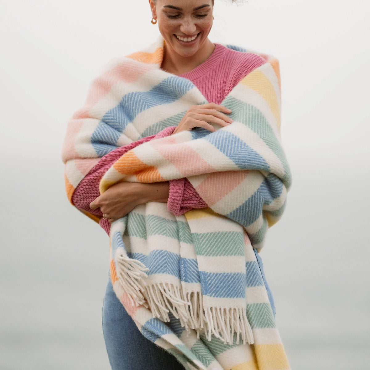 Candy Stripe Blanket