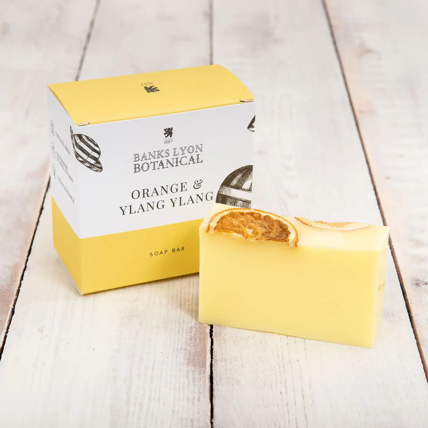 Orange and Ylang Ylang handmade soap bar