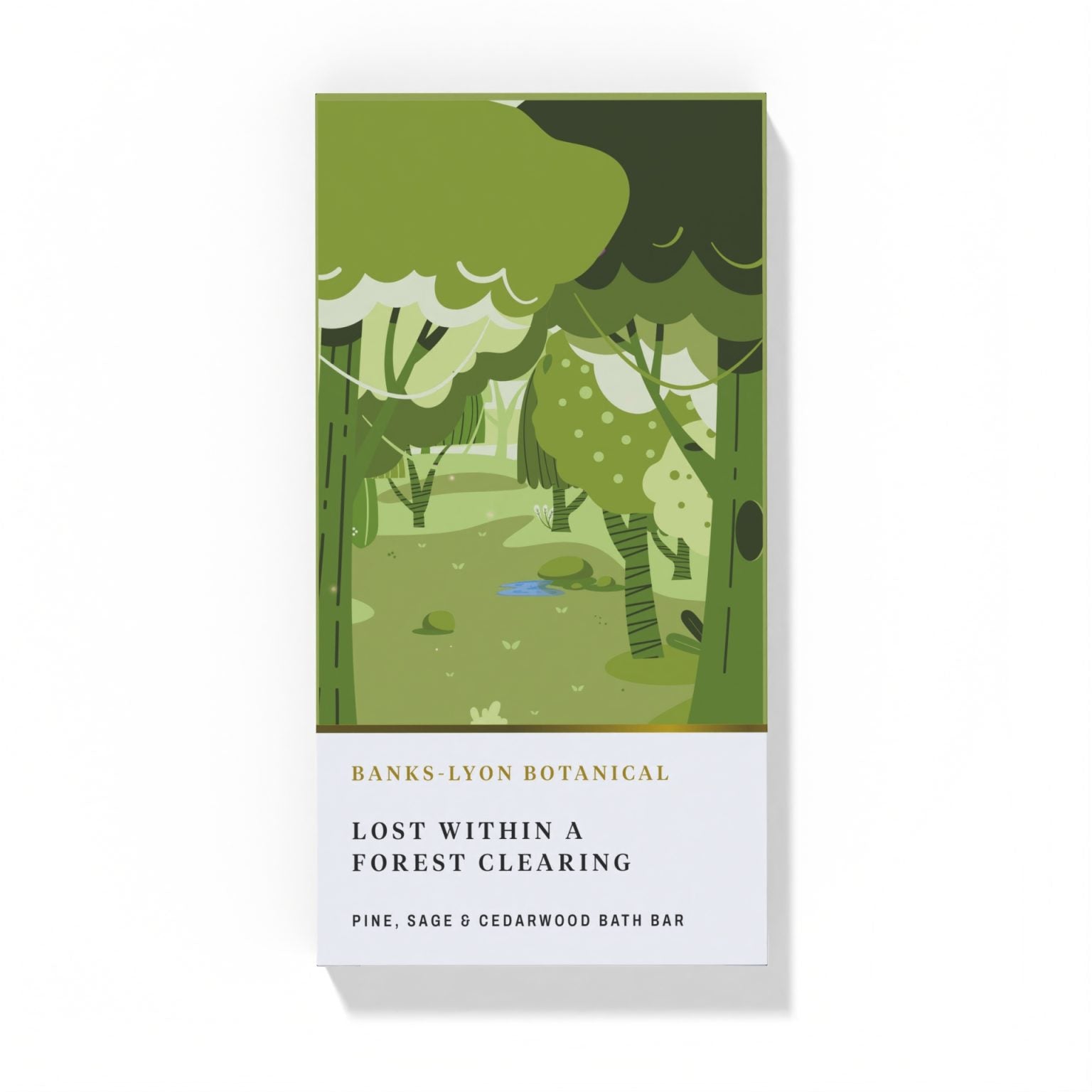 Bath oil bar cedarwood pine