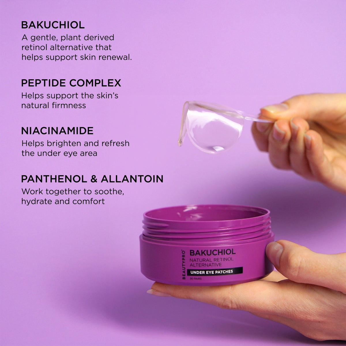 Bakuchiol Under Eye Patches