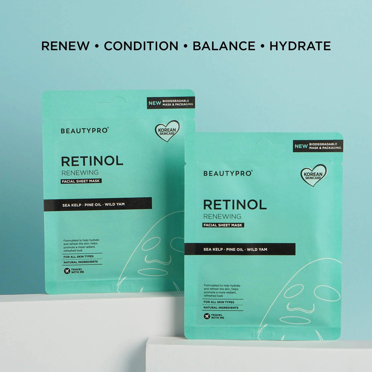 Retinol Renewing Sheet Face Mask