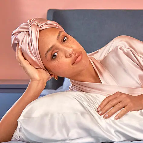 Organic Mulberry Silk Turban
