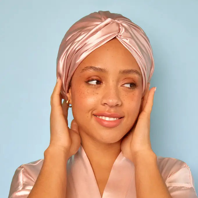 Organic Mulberry Silk Turban