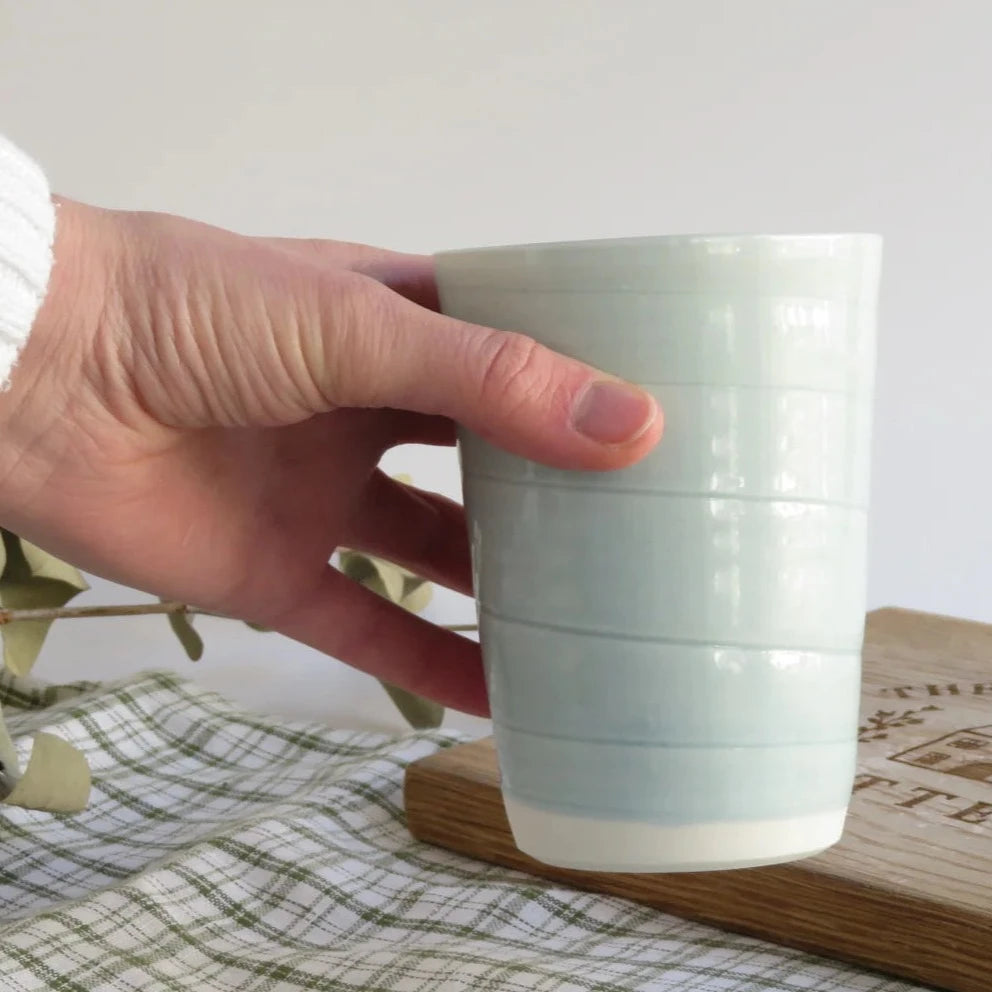 Blush Pink Porcelain Tumbler