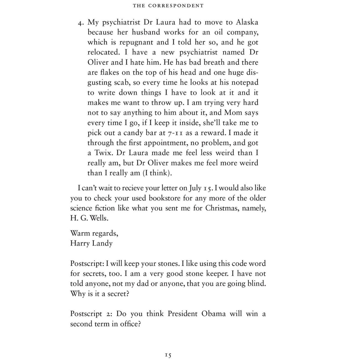 Book - The Correspondent