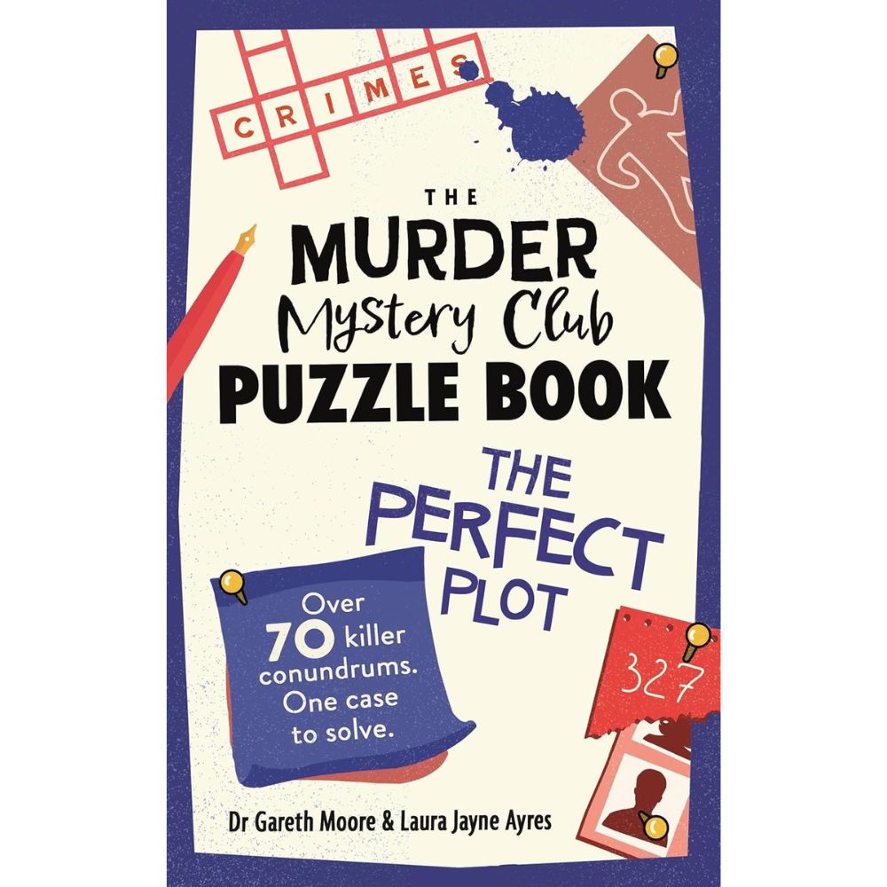 Murder Mystery Club Puzzle Book