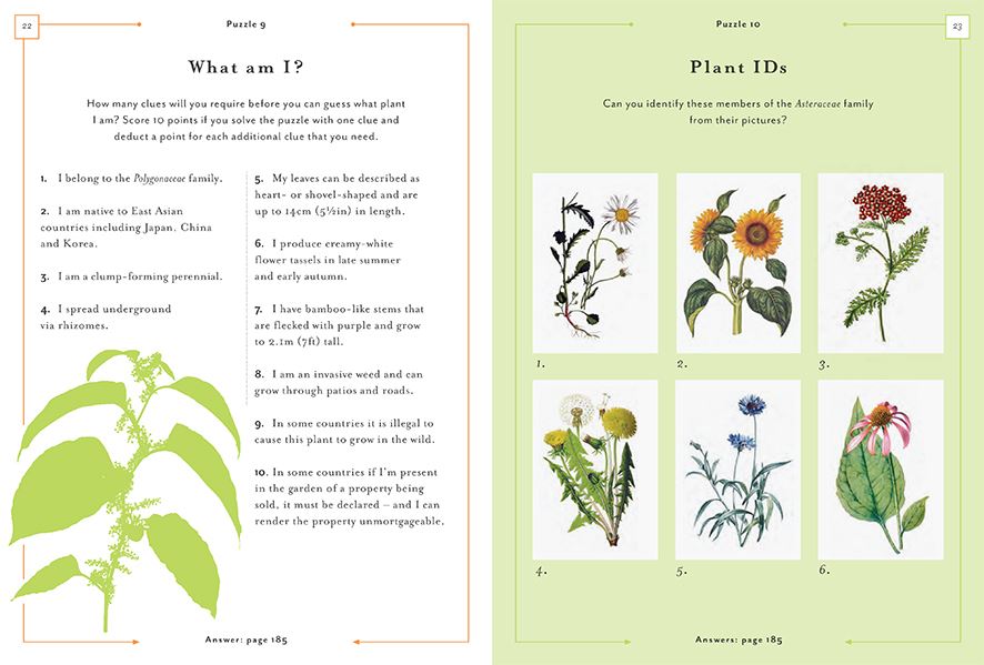 RHS Puzzles & Quiz for Gardeners