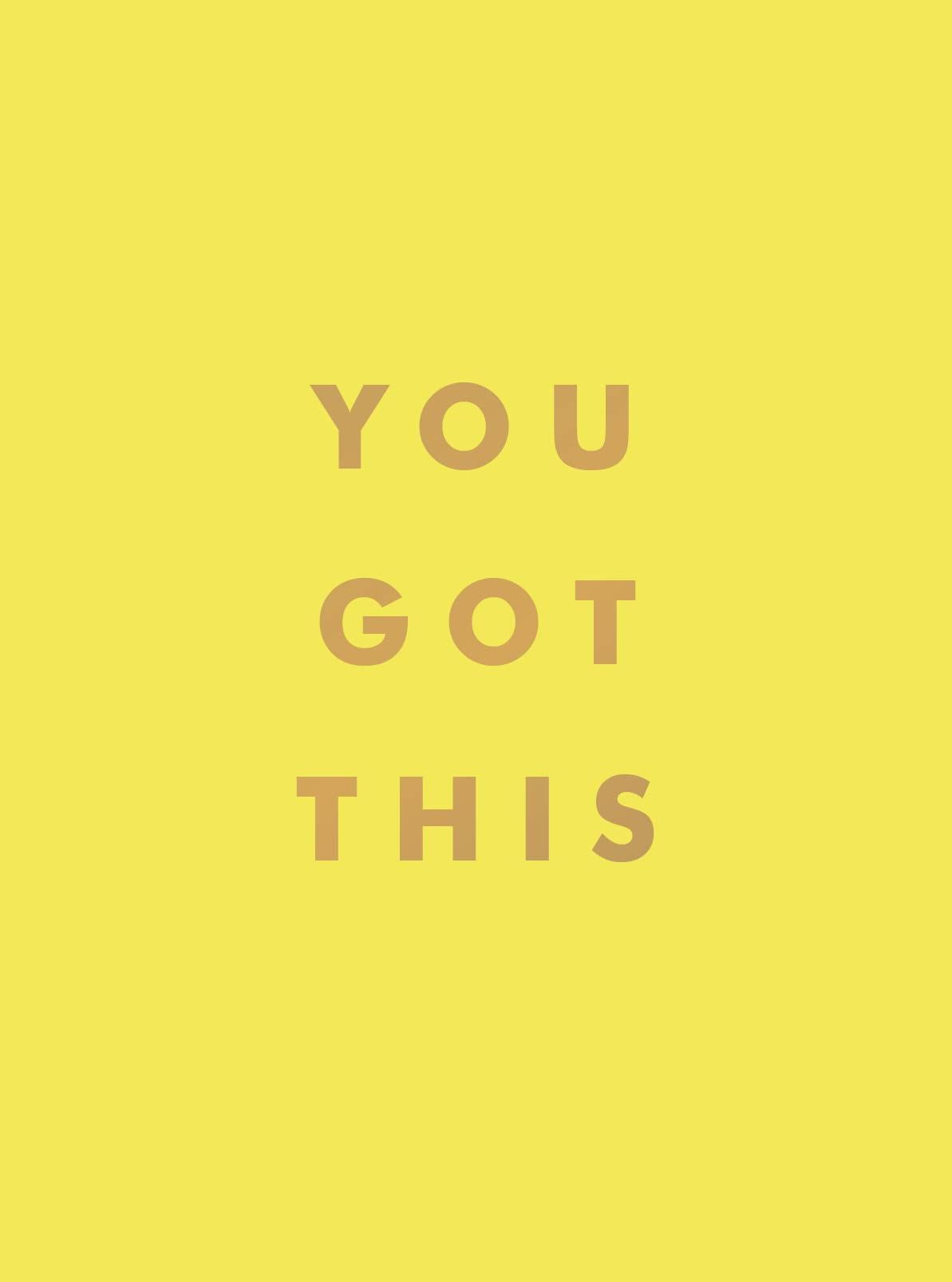 Book -  You Got This