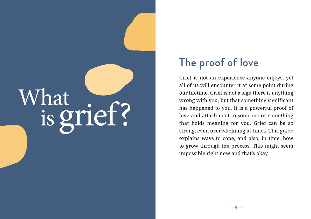 Book - Grief Loss and How to Cope