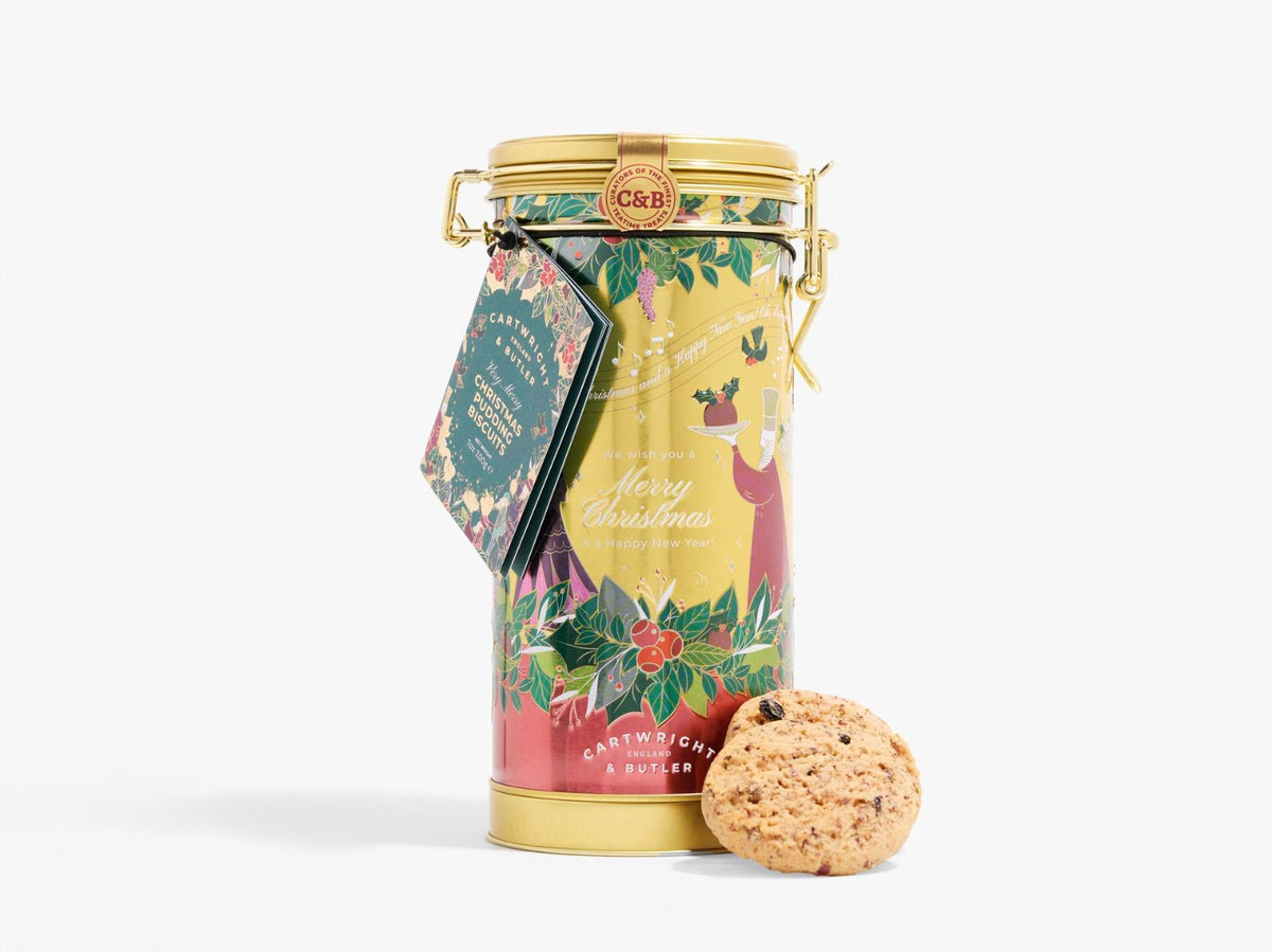 Musical Merry Christmas Biscuit Tin
