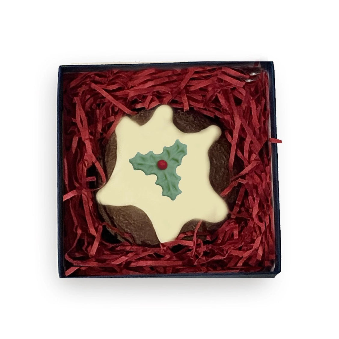 Chocolate Caramel Christmas Pudding