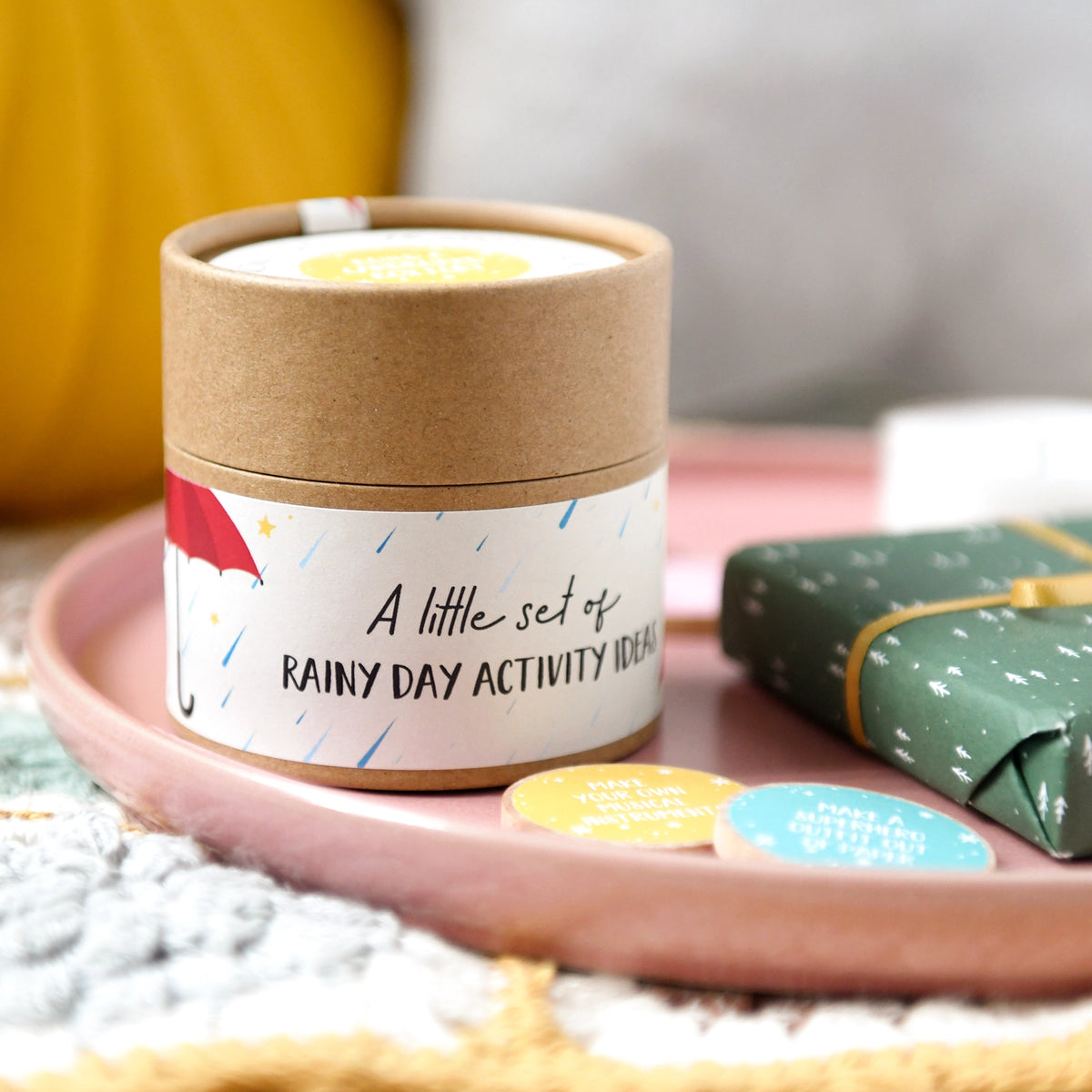 Rainy Day Activity Ideas Token Jar