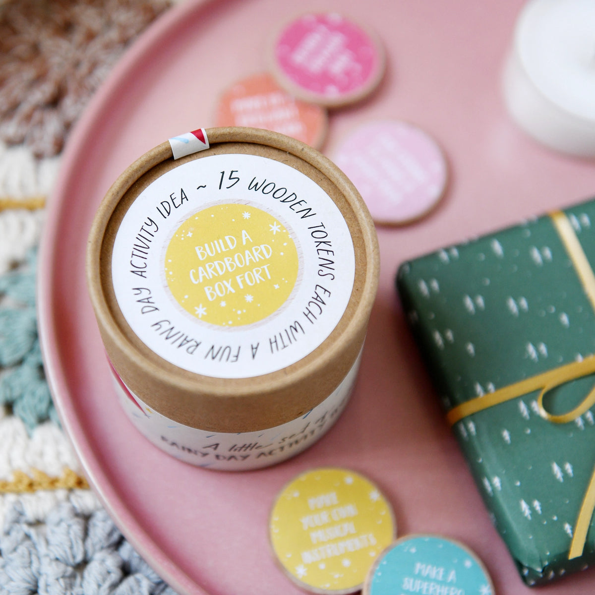 Rainy Day Activity Ideas Token Jar