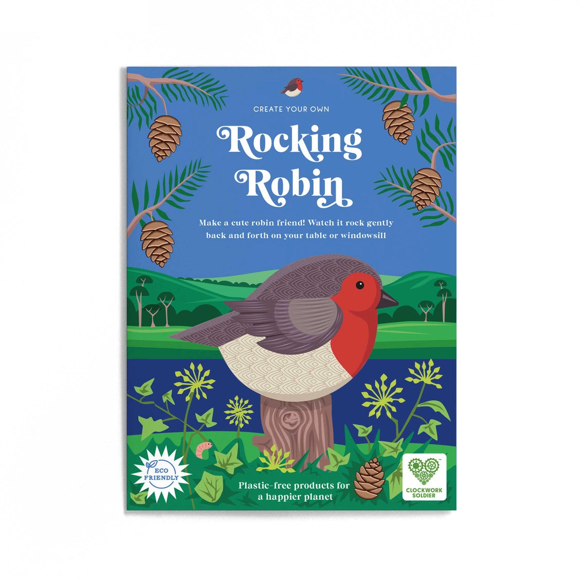 Make a Rocking Robin (5+)