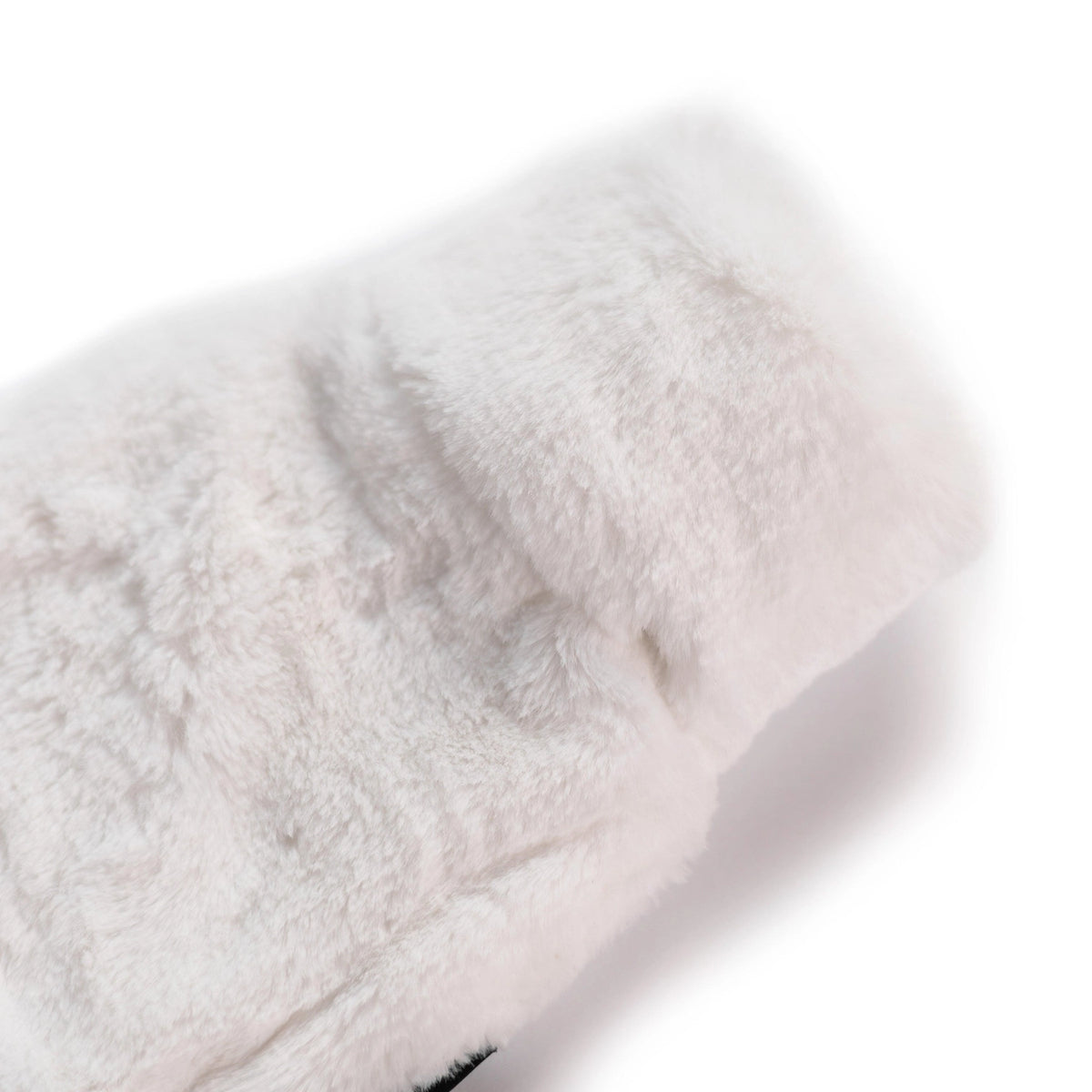 White Faux Fur Hot Water Bottle