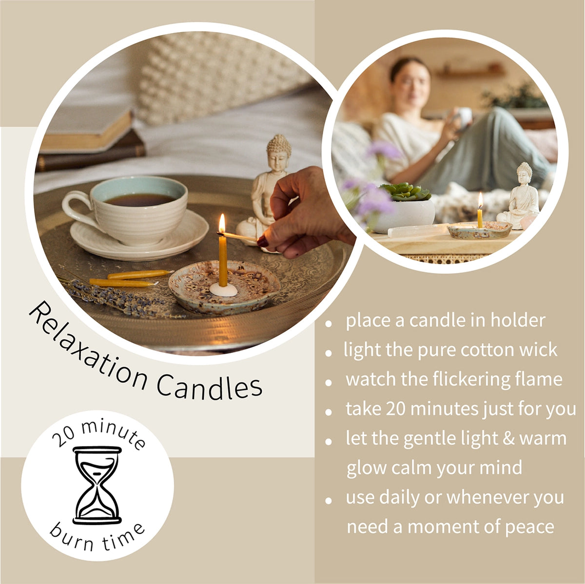 A Little Box of Positivity Candles