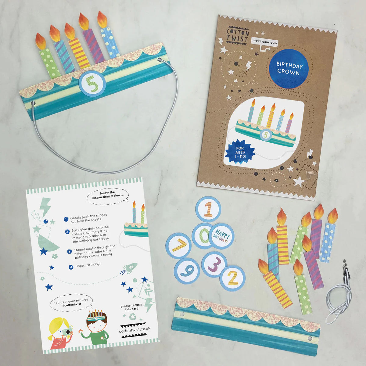 Make a Birthday Crown Kit