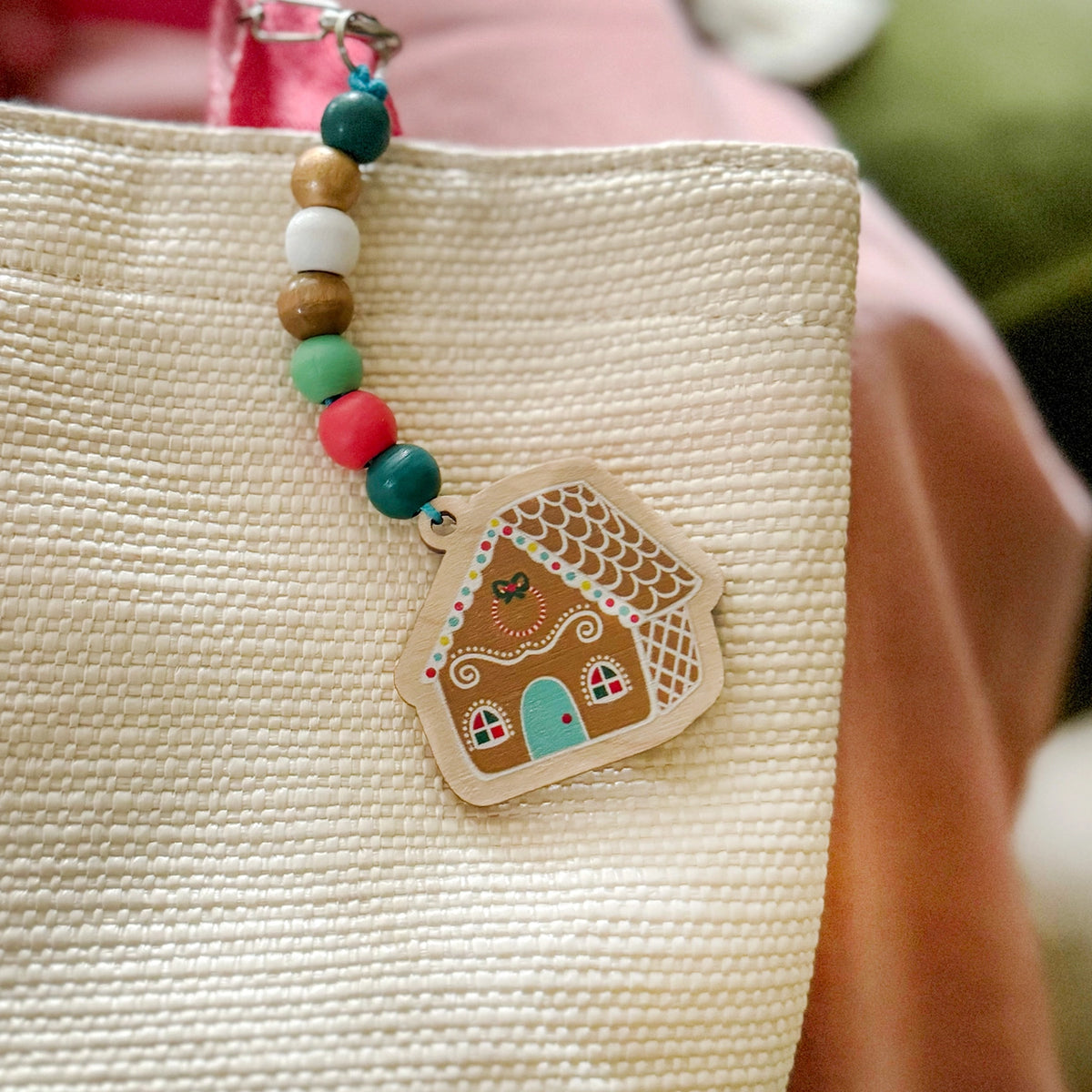 Make a Gingerbread House Keyring