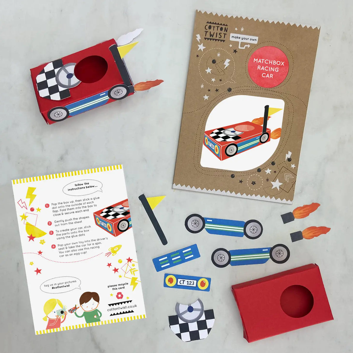 Make a Matchbox Racing Car Kit