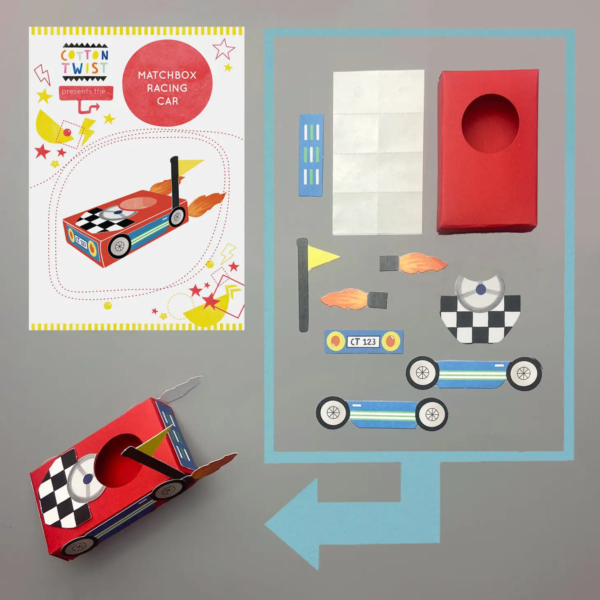 Make a Matchbox Racing Car Kit