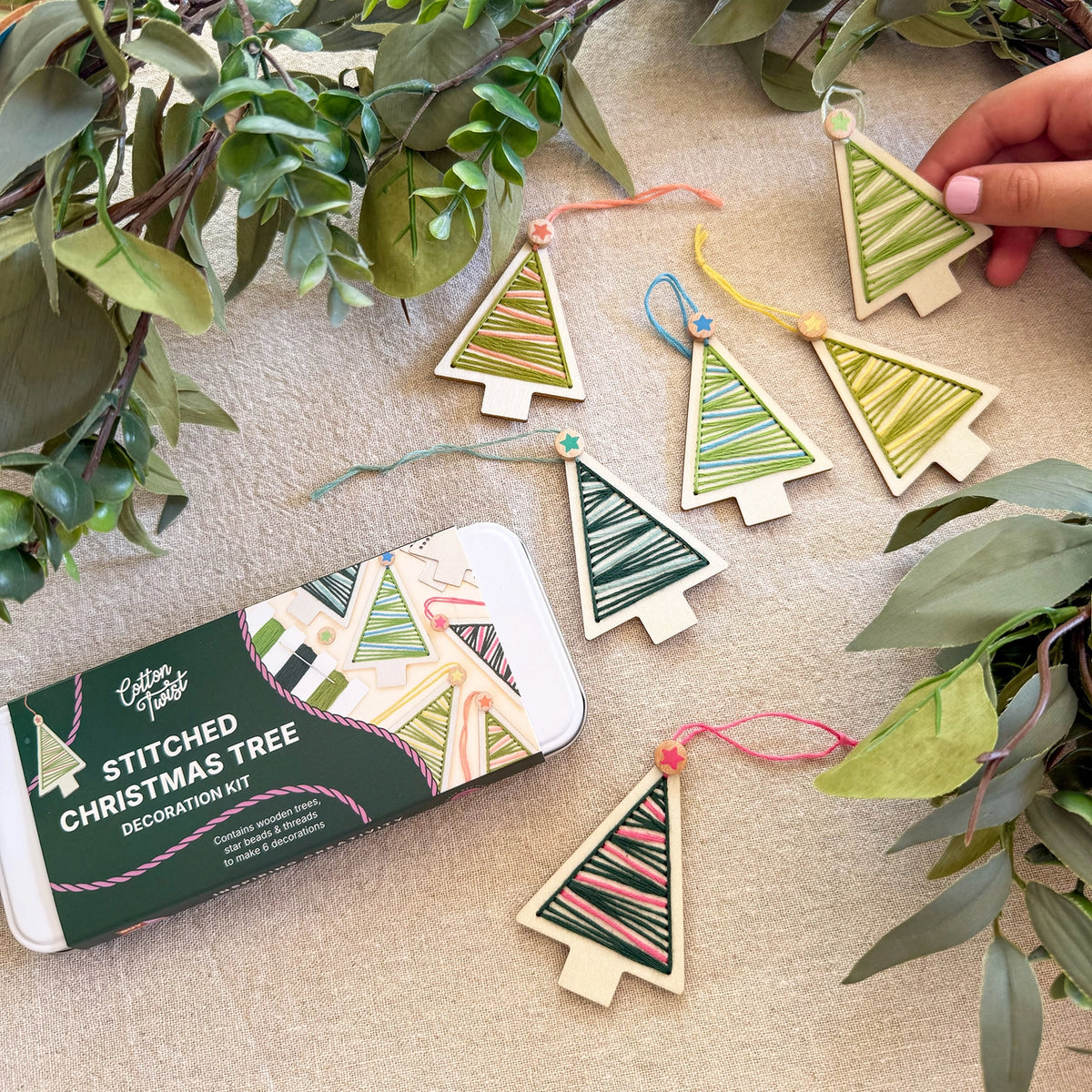 Make Stitch Tree Decorations
