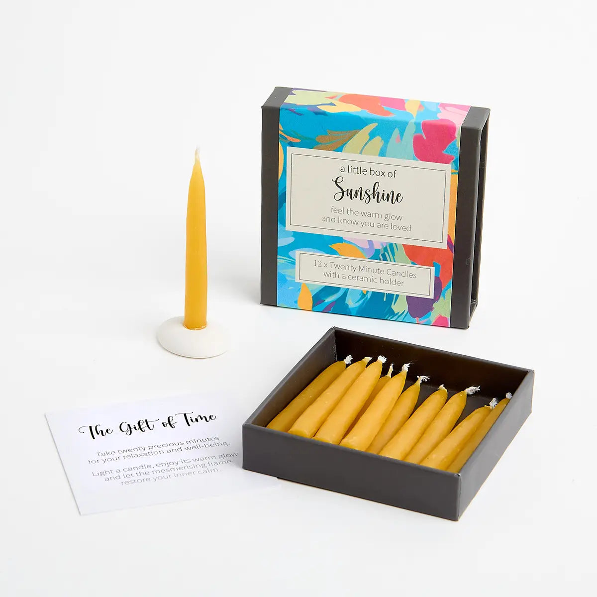A Little Box of Sunshine Candles