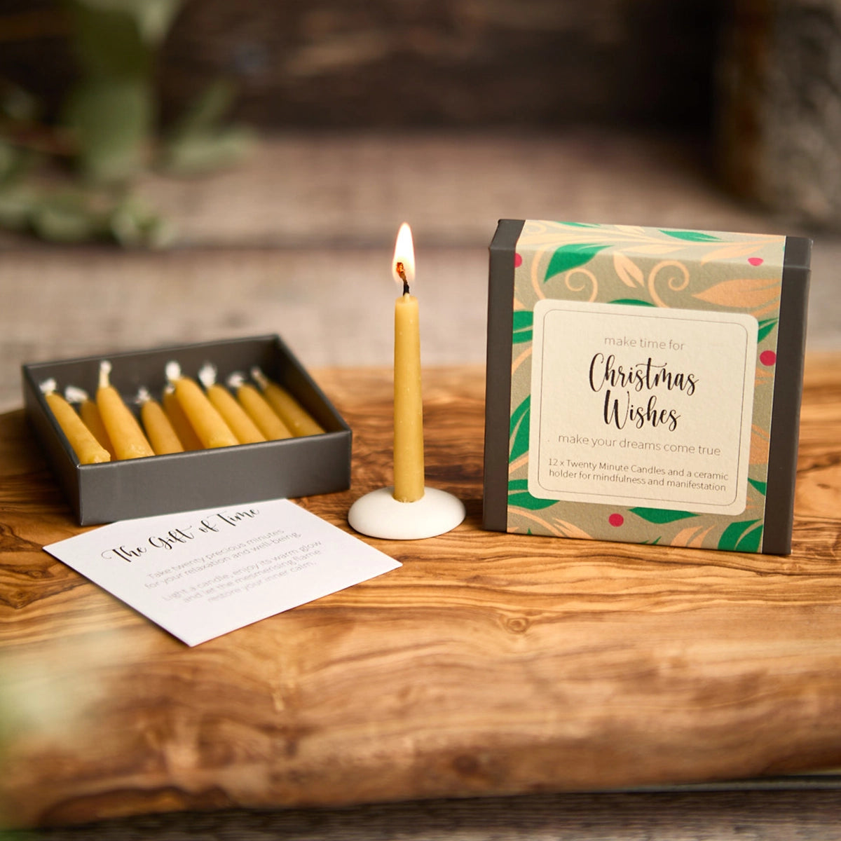 Christmas Wishes Mindfulness Candles