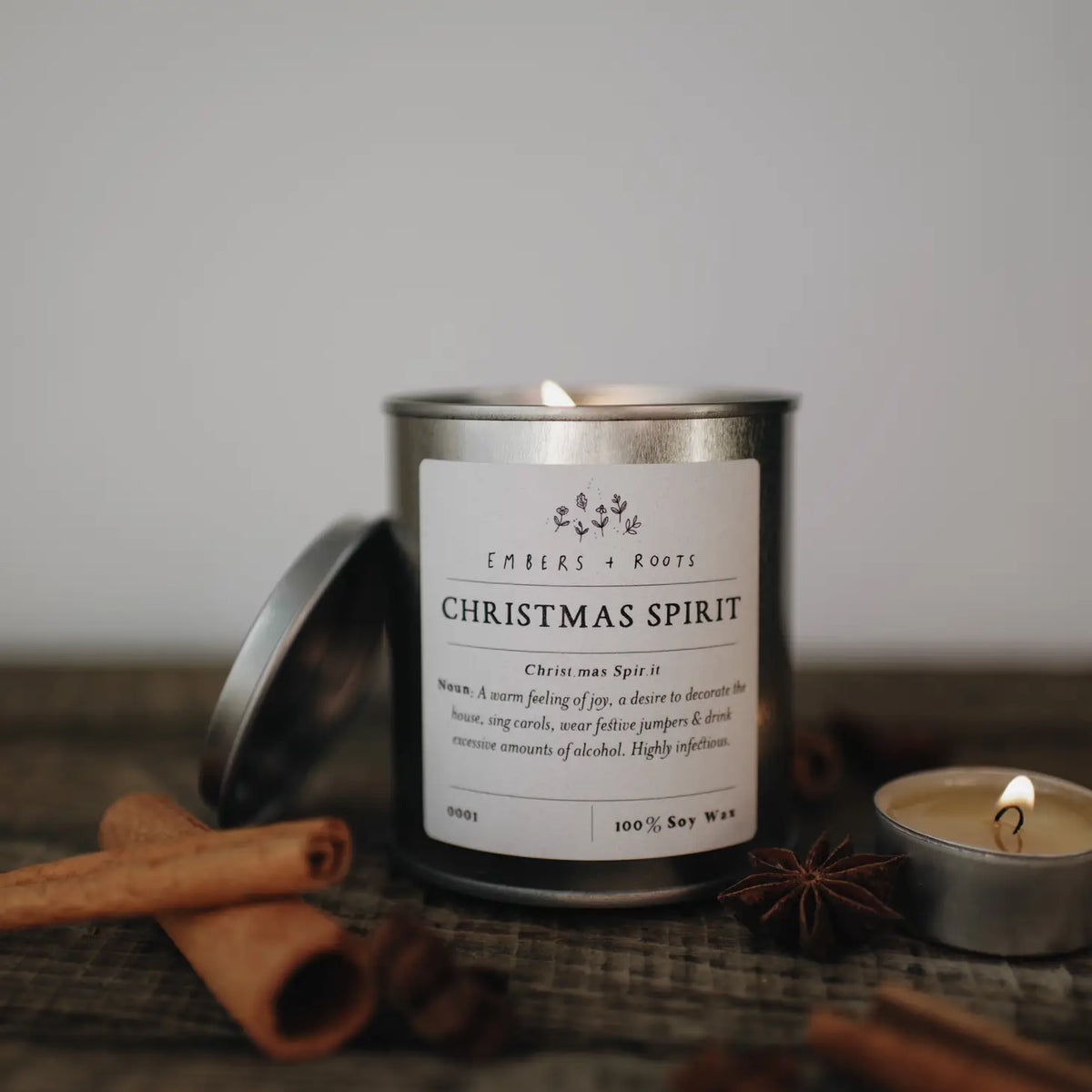 Christmas Spirit Candle