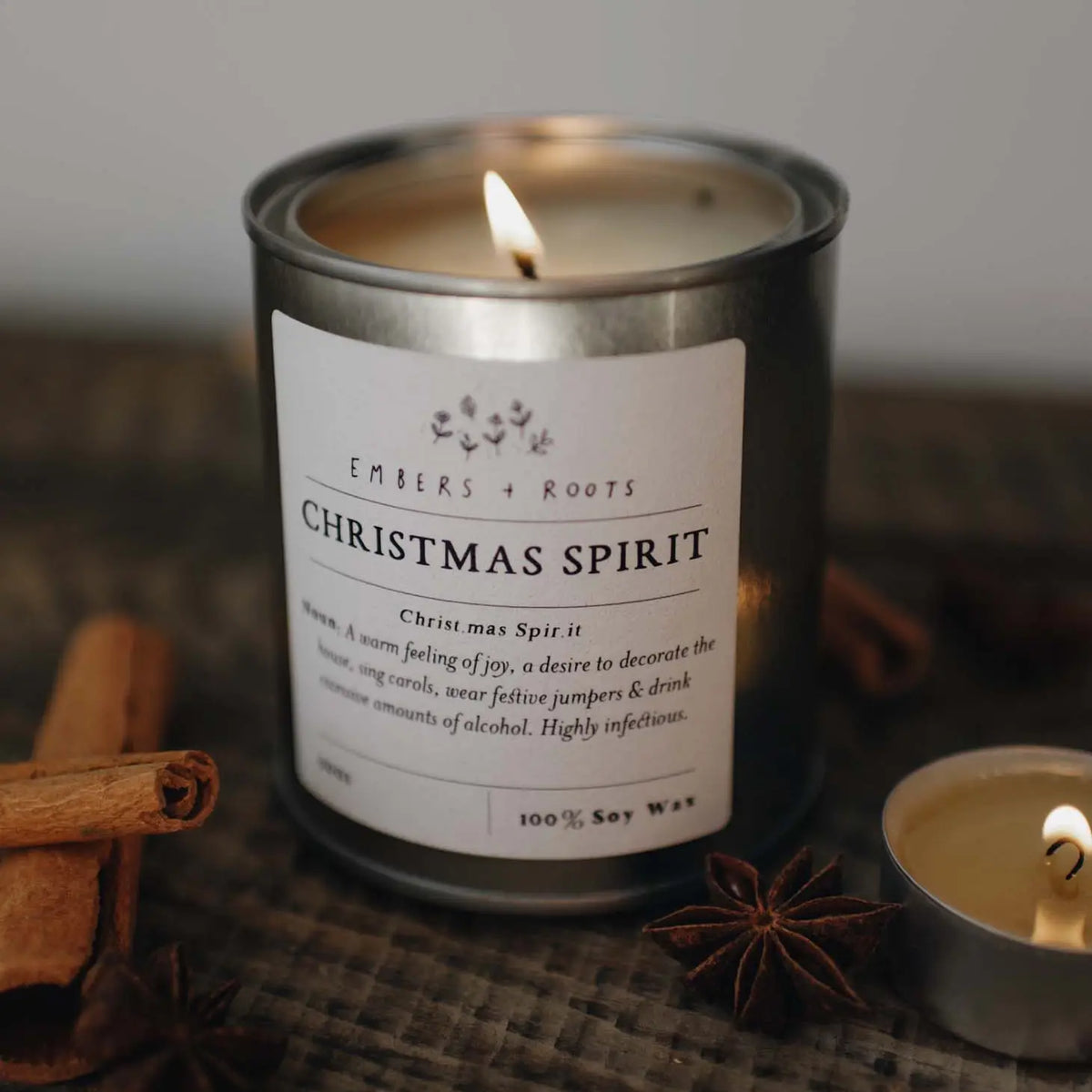 Christmas Spirit Candle