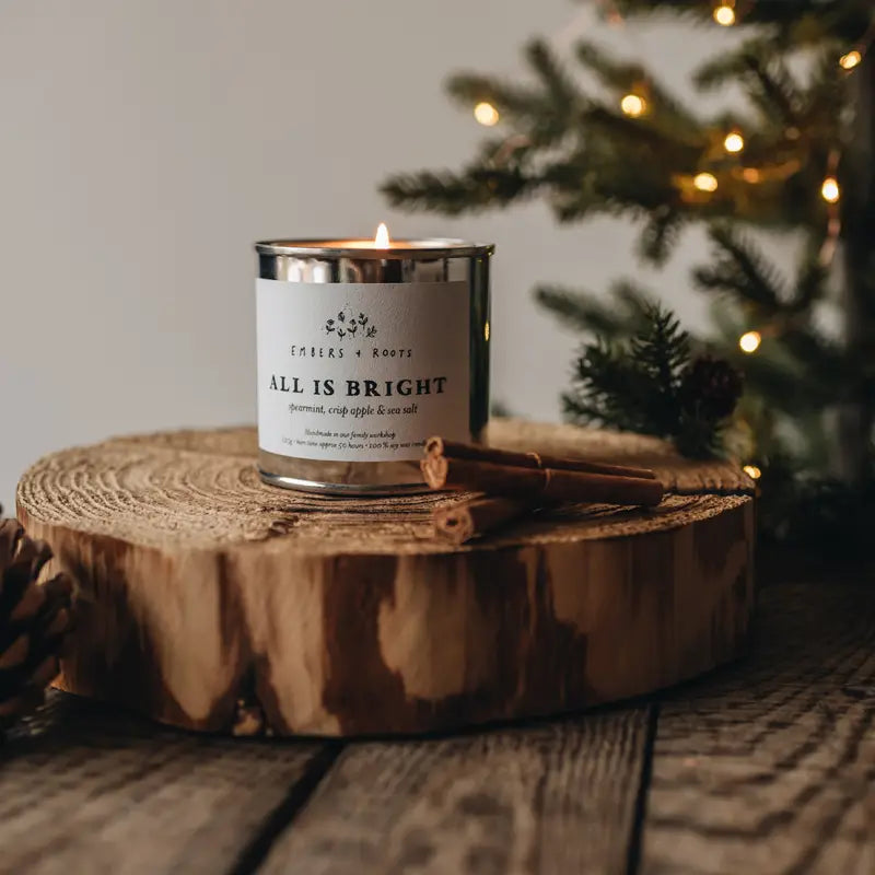 All Is Bright Candle