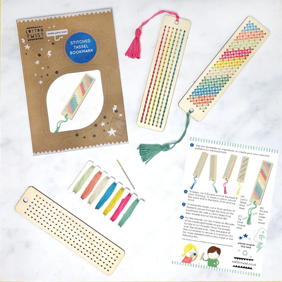 Kids Stitch A Bookmark Kit