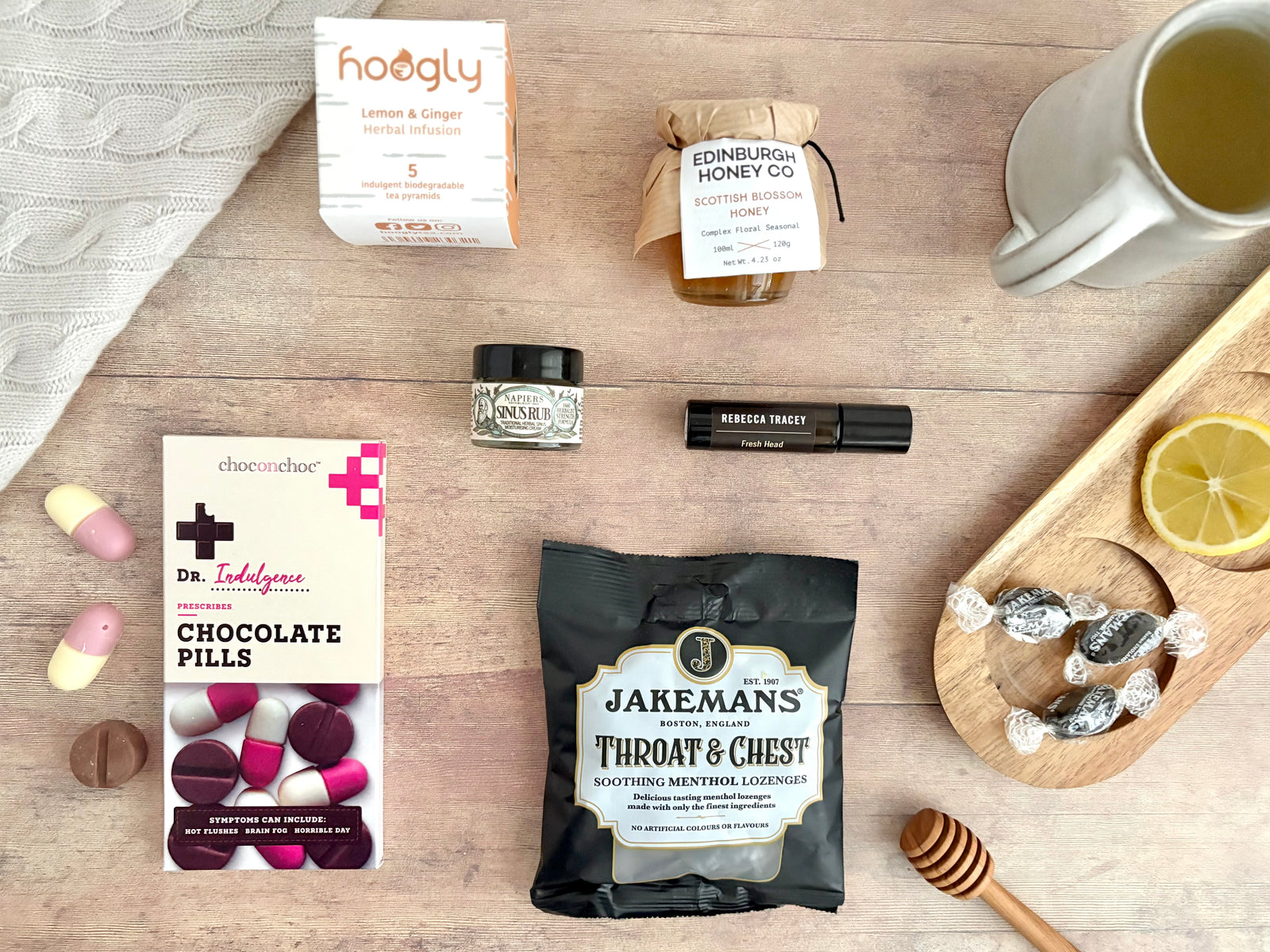 Feel Better Care Package for Get Well Soon Gift