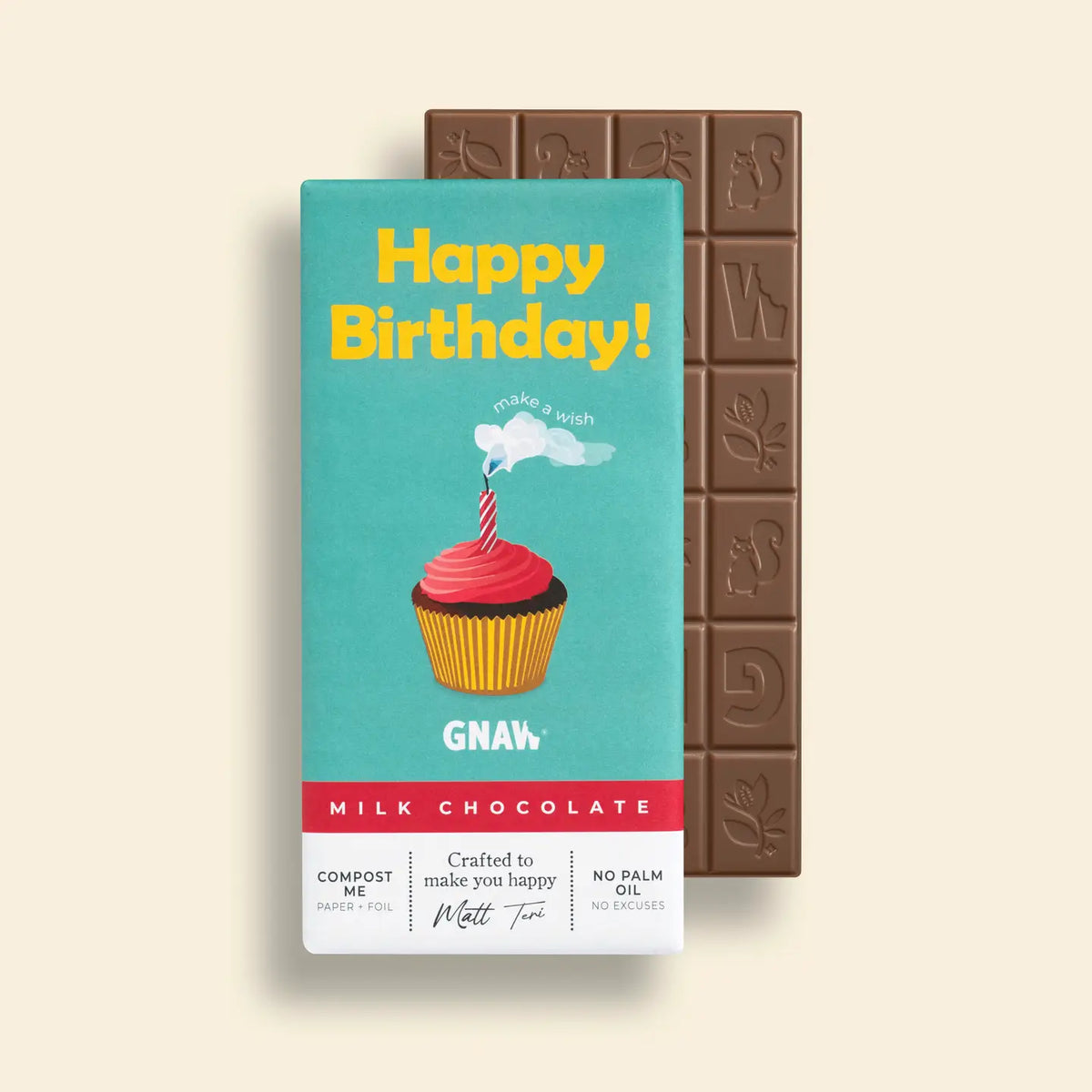 Happy Birthday Chocolate Bar