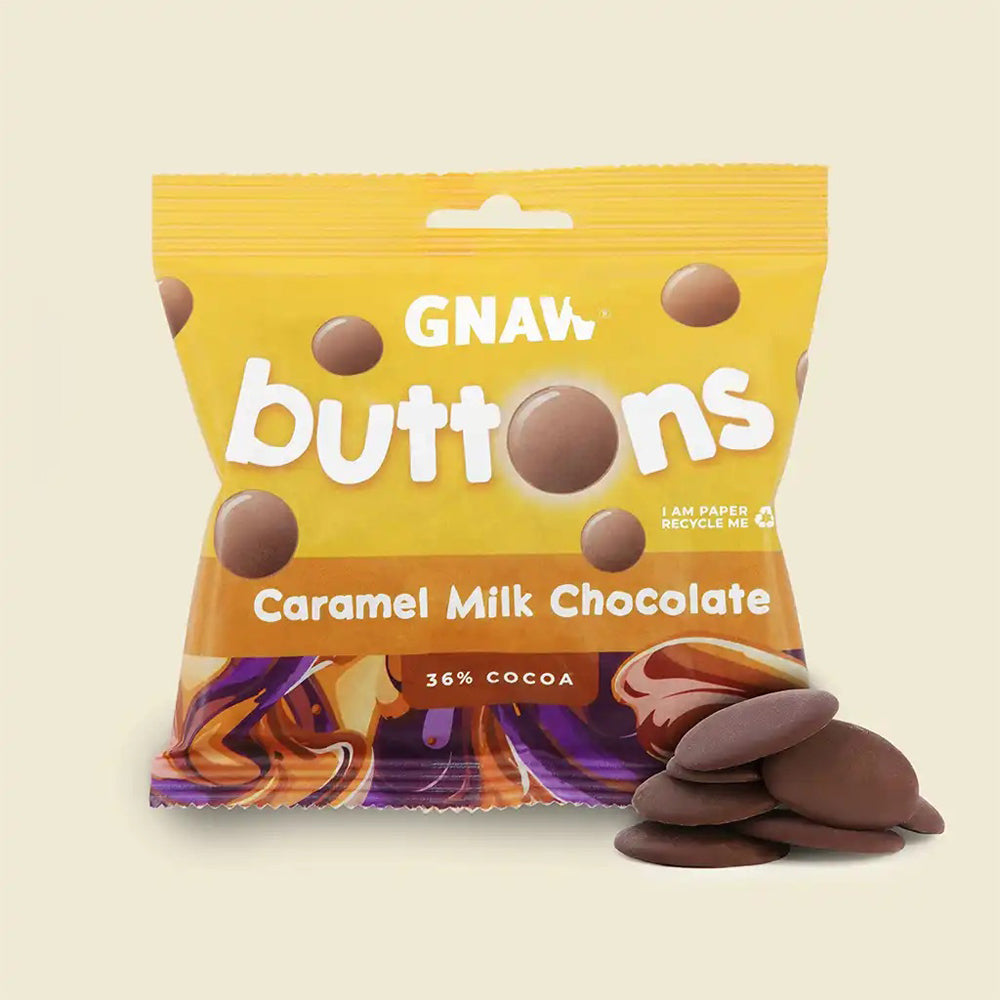 Milk Chocolate Caramel Buttons