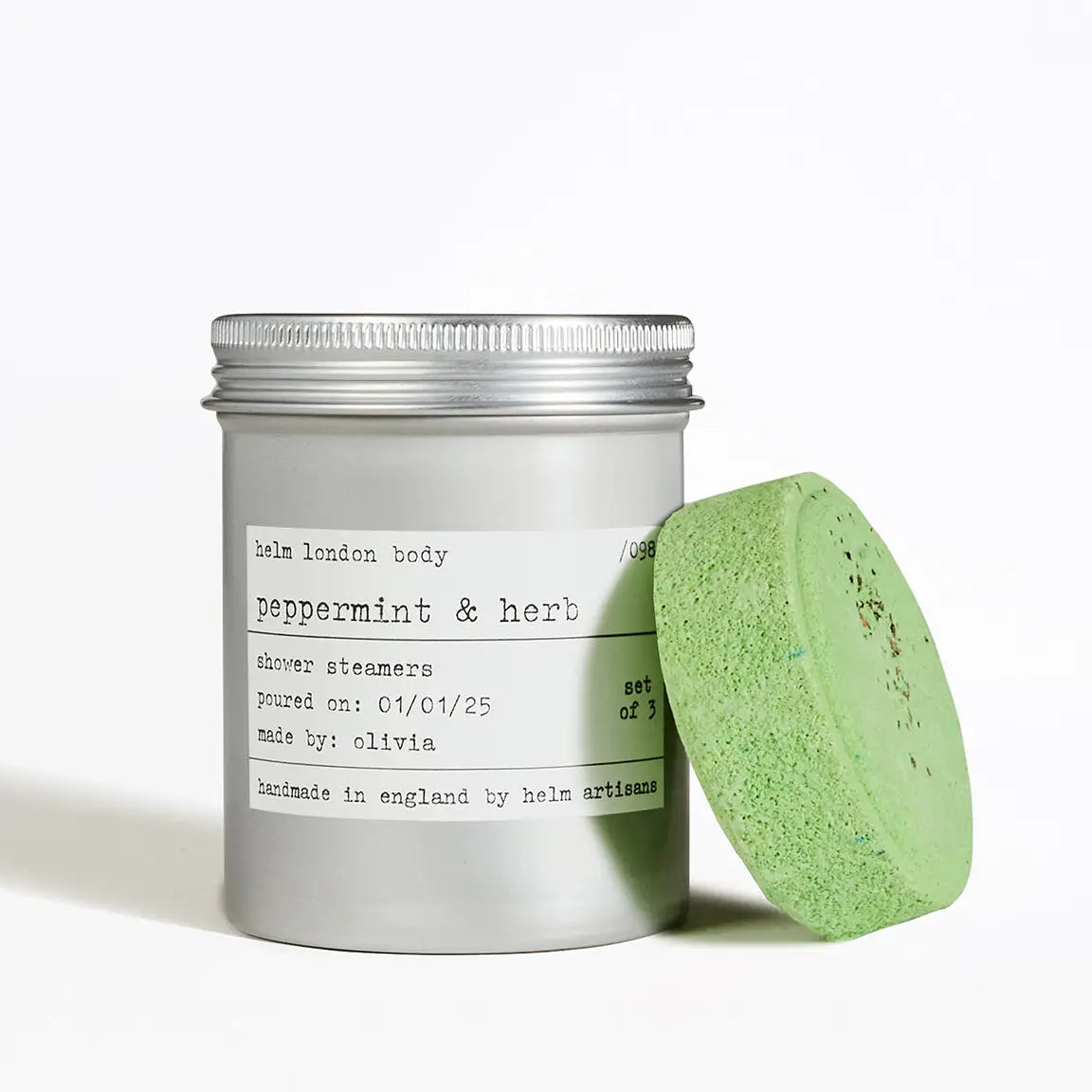 Peppermint &amp; Herb Shower Steamers