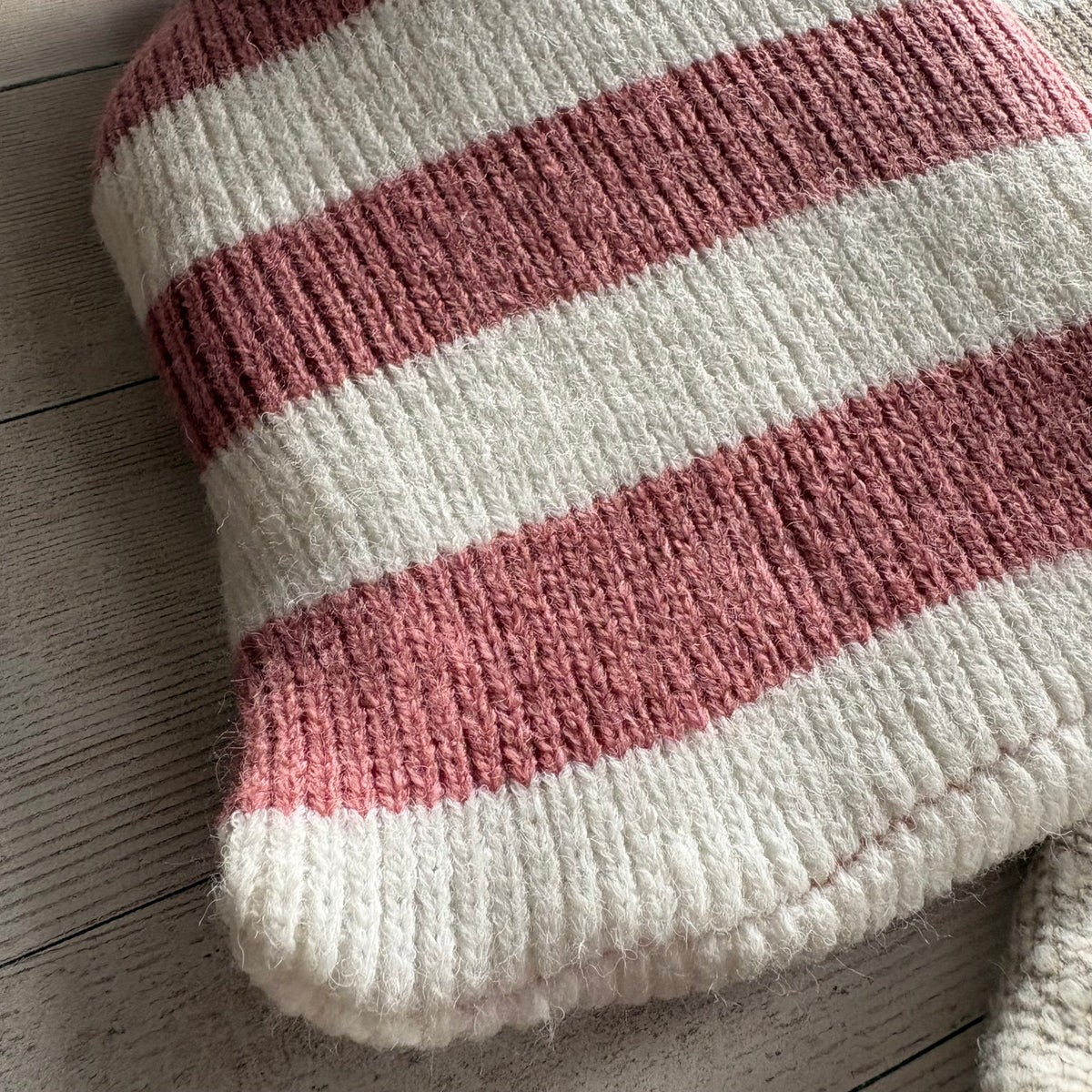 Mini Striped Hot Water Bottle