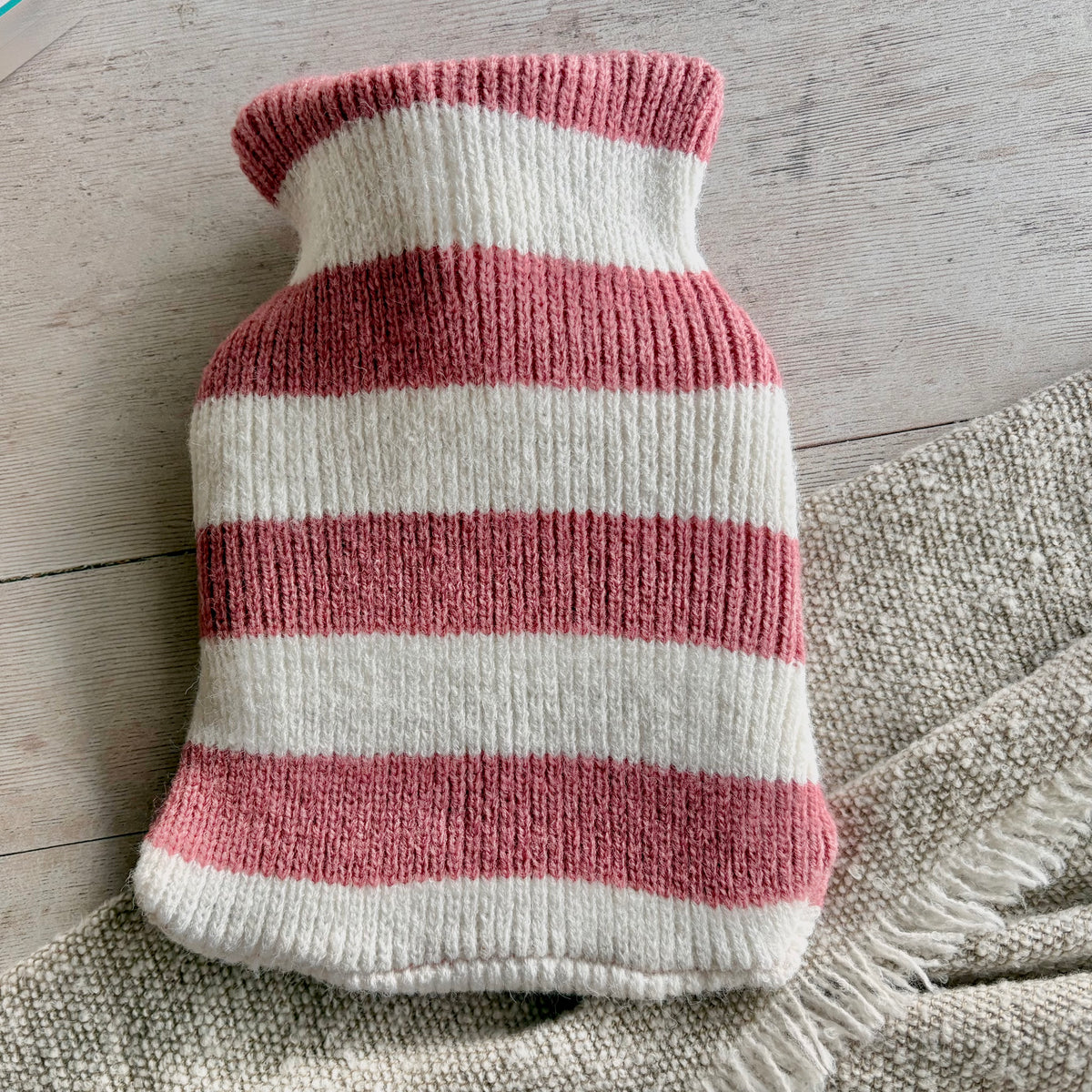 Mini Striped Hot Water Bottle