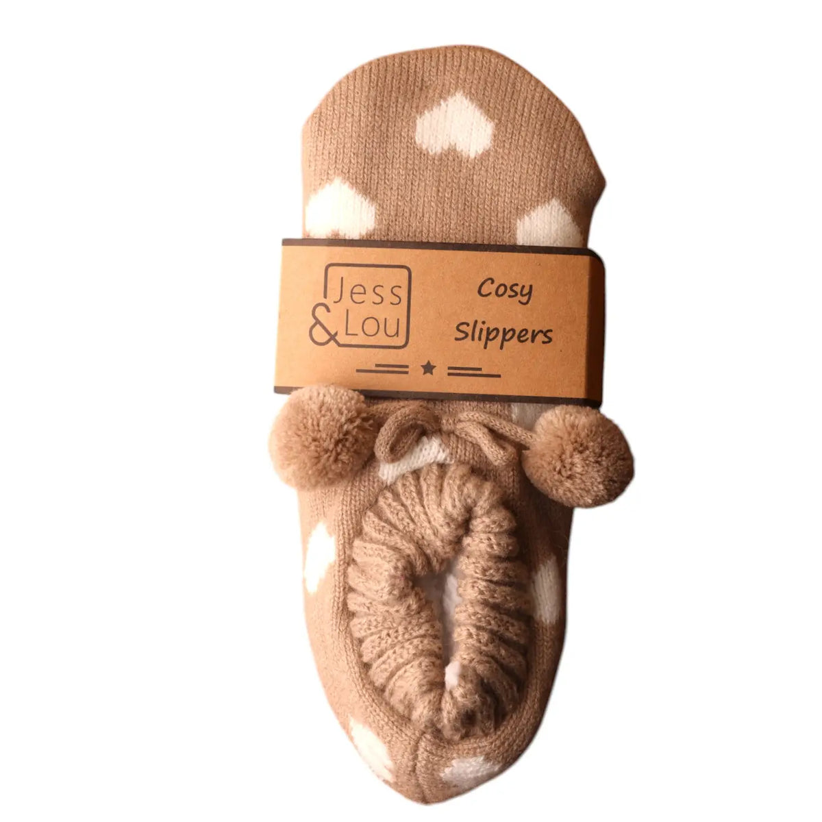 Cosy Heart Slipper Socks