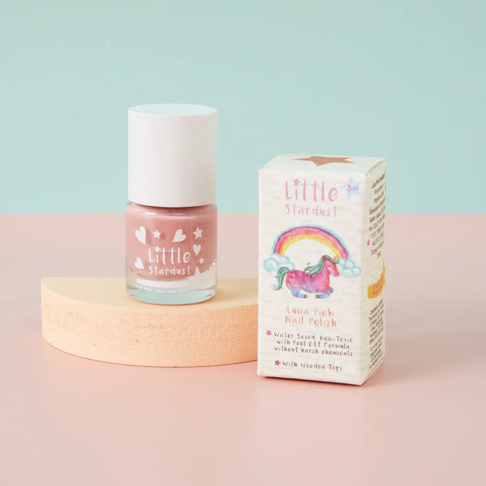 Children's Waterbased Nail Varnish in Pink
