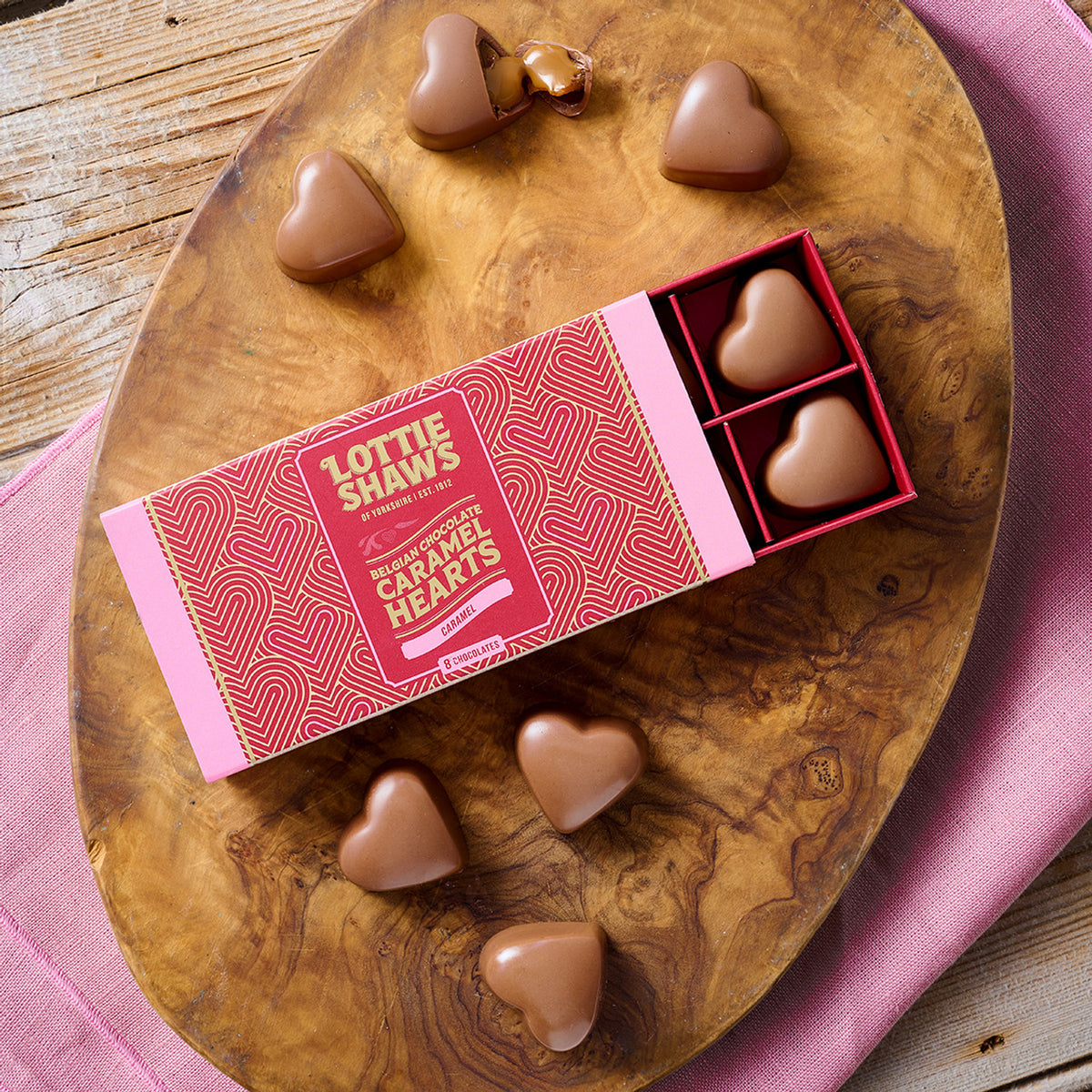 Caramel Heart Chocolates