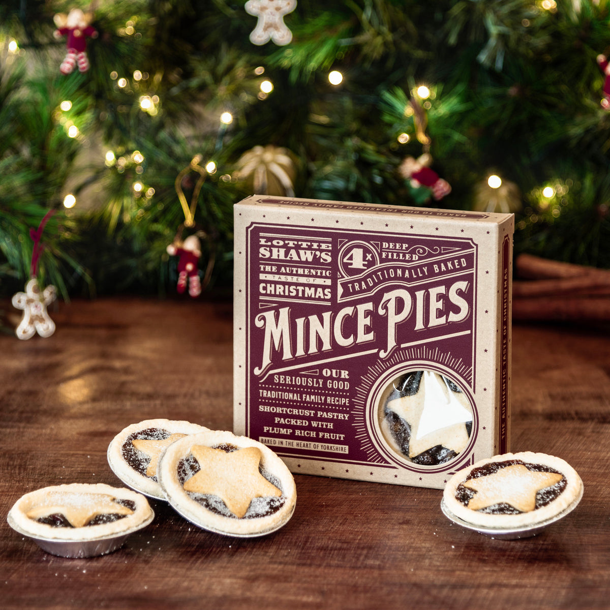 Mince Pies x4 (vegan)