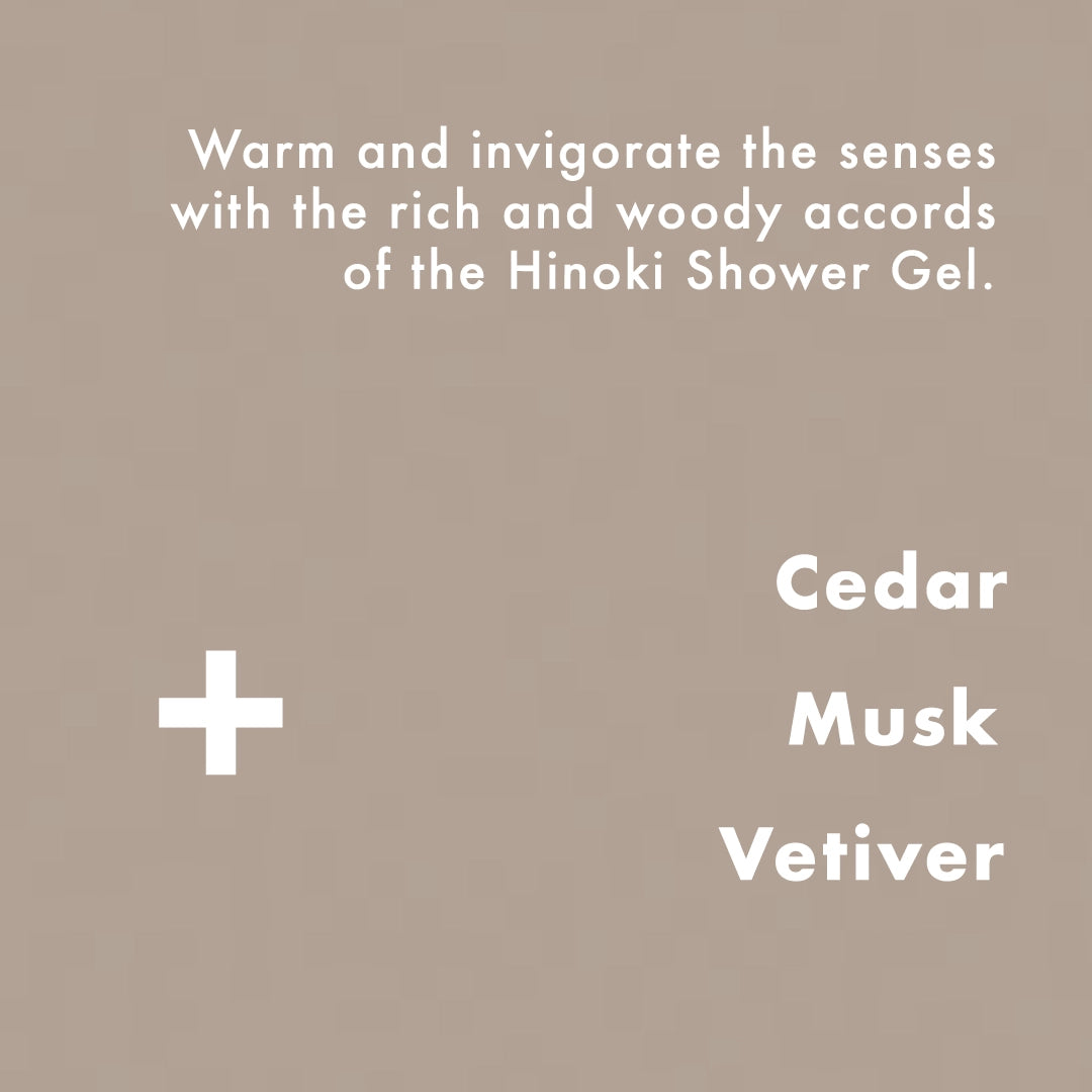 Hinoki Wood Shower Gel