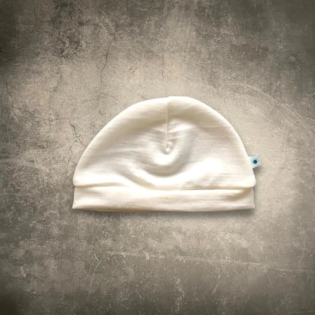 Merino jersey baby hat