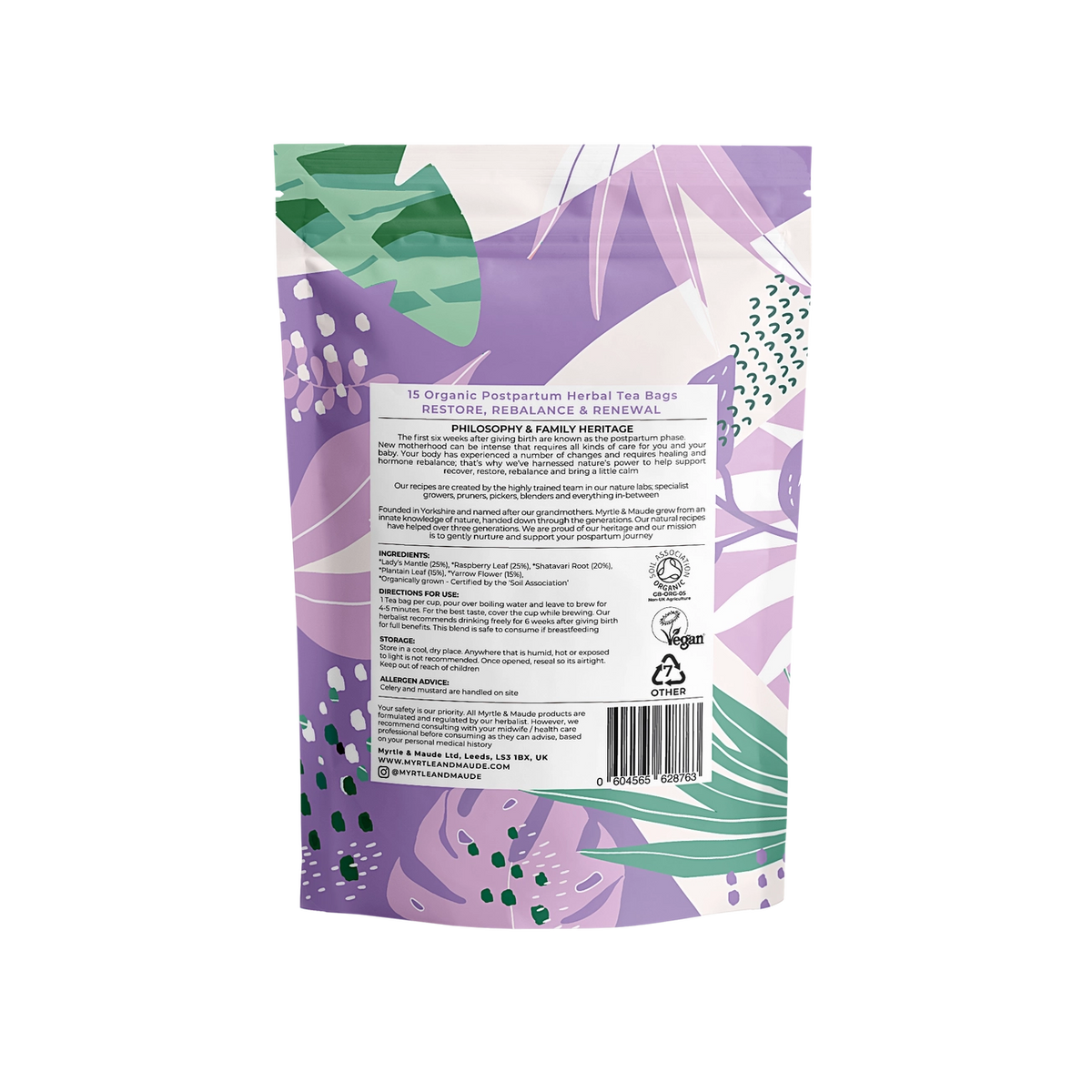 Organic Postpartum Recovery Tea