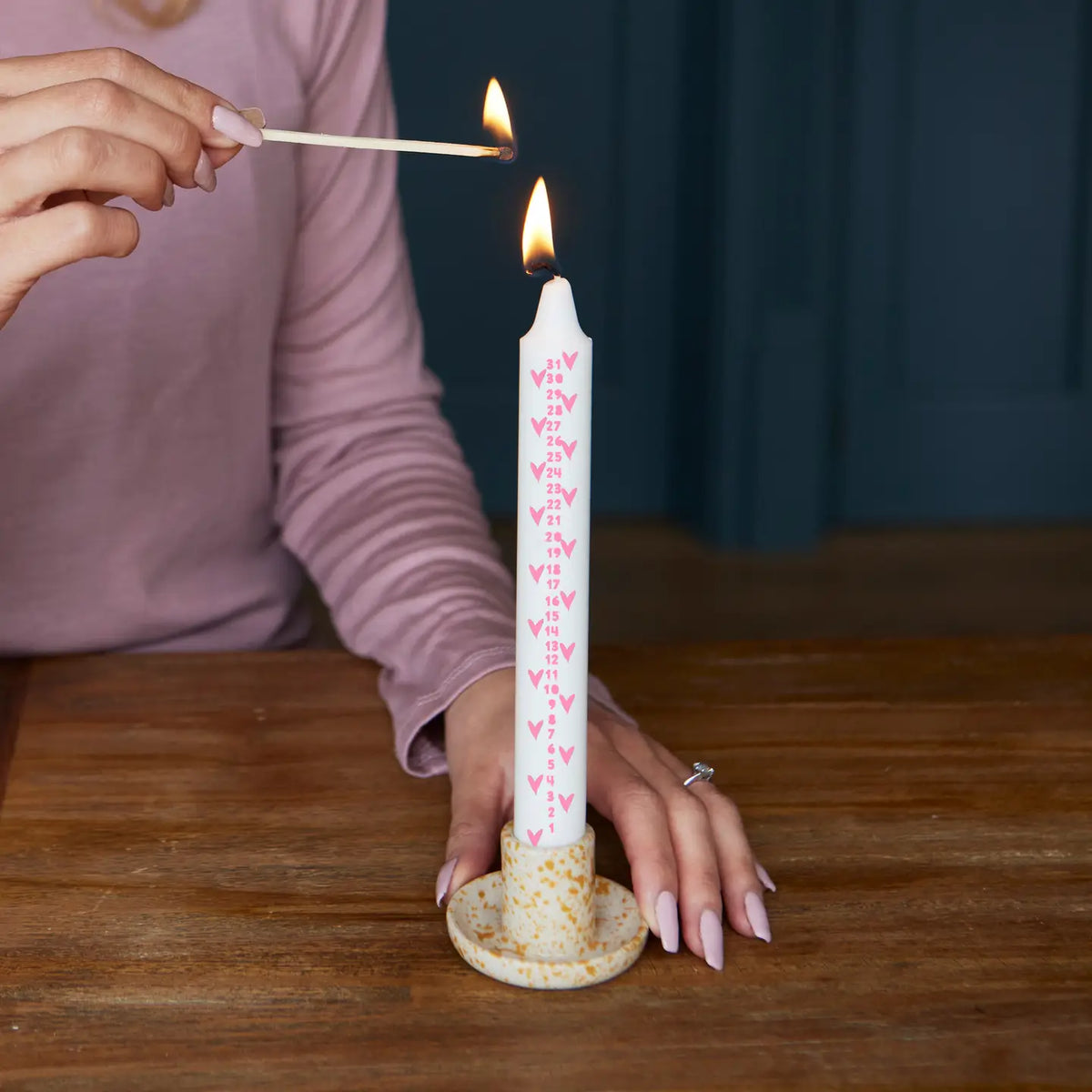 Wedding Countdown Candle